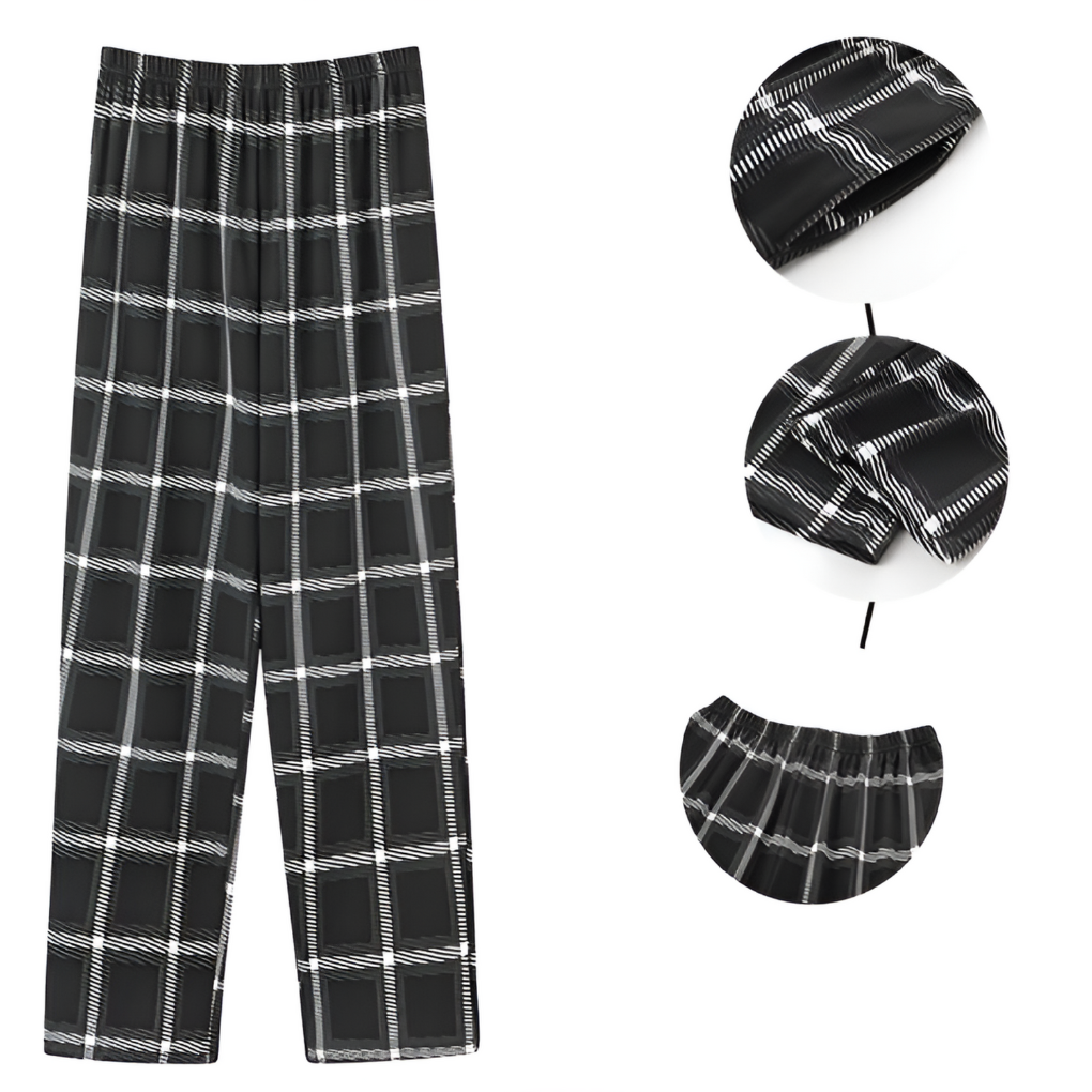 3er-Pack Flanell-Pyjama-Hosen für Herren