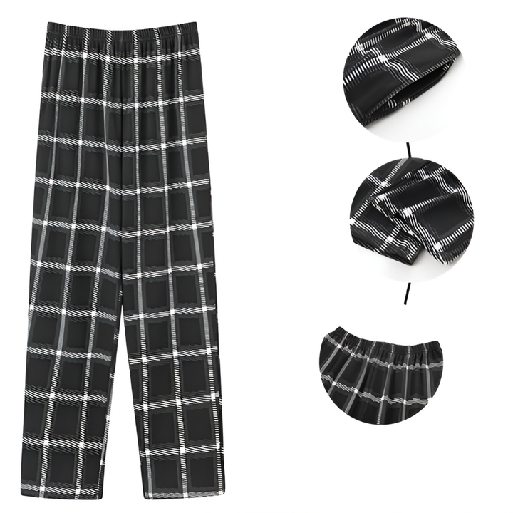 3er-Pack Flanell-Pyjama-Hosen für Herren