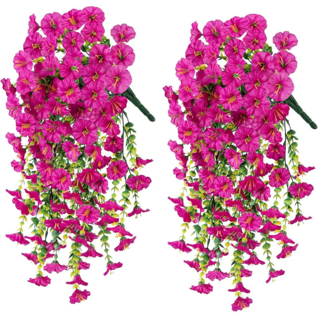 UV-beständige künstliche Windeblume als Hängedekoration