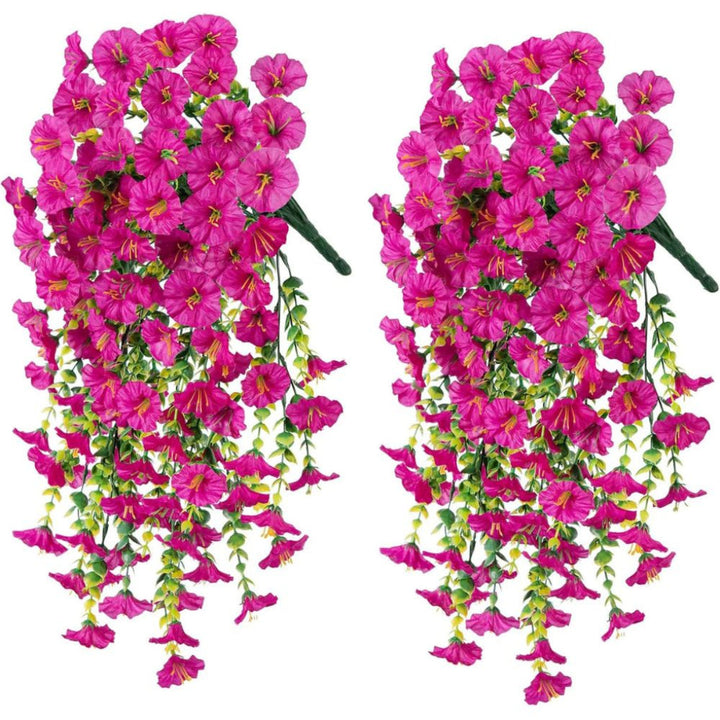 UV-beständige künstliche Windeblume als Hängedekoration