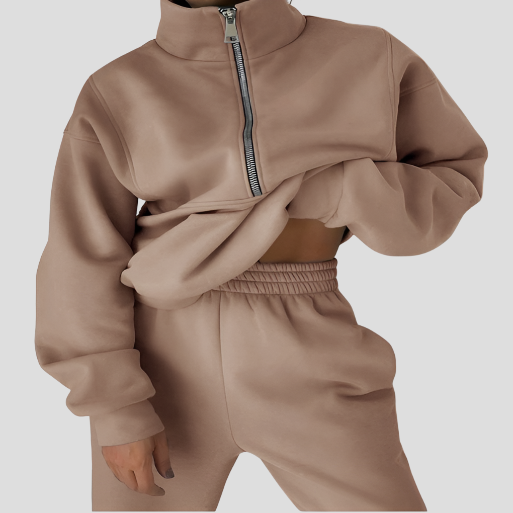 Bequemes Trainingsanzug-Set für Damen