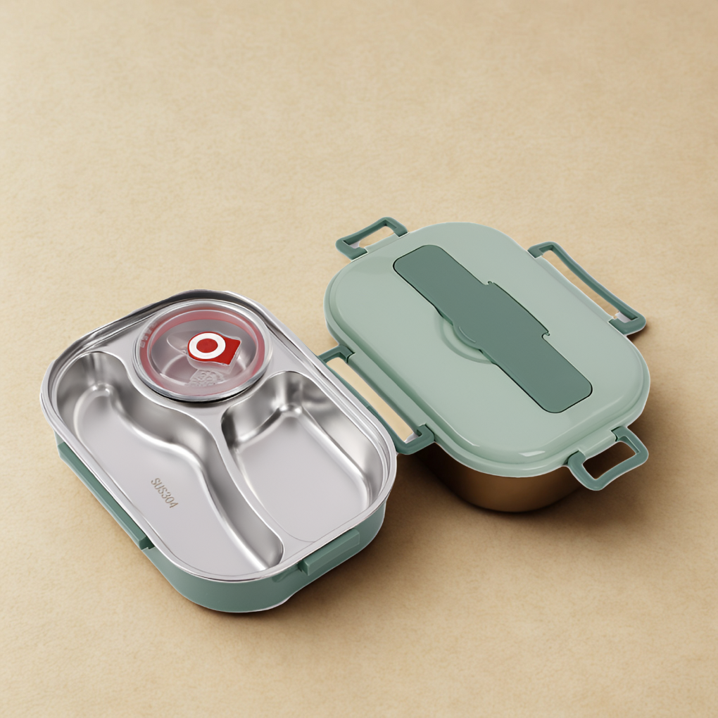 Thermische Lunchbox aus Edelstahl