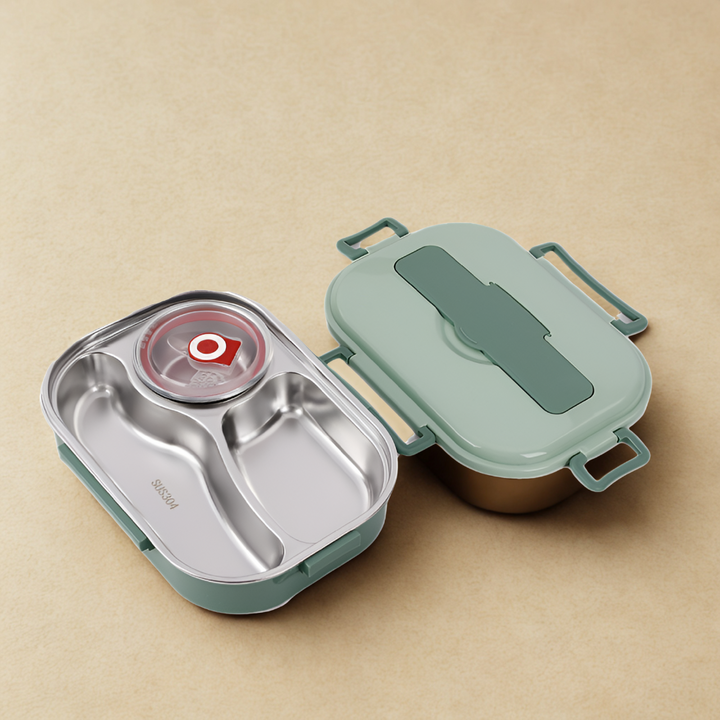 Thermische Lunchbox aus Edelstahl