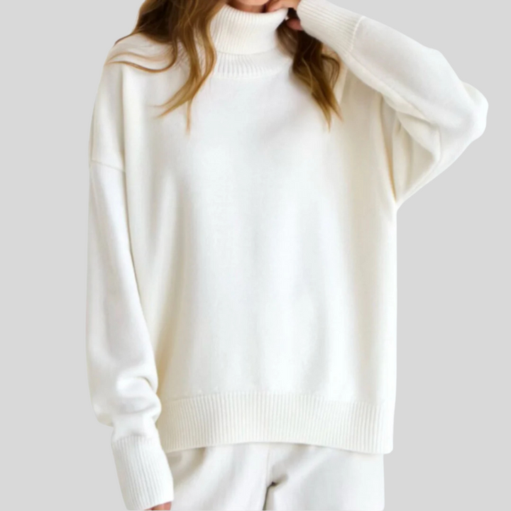 Moderner Rollkragenpullover für Damen