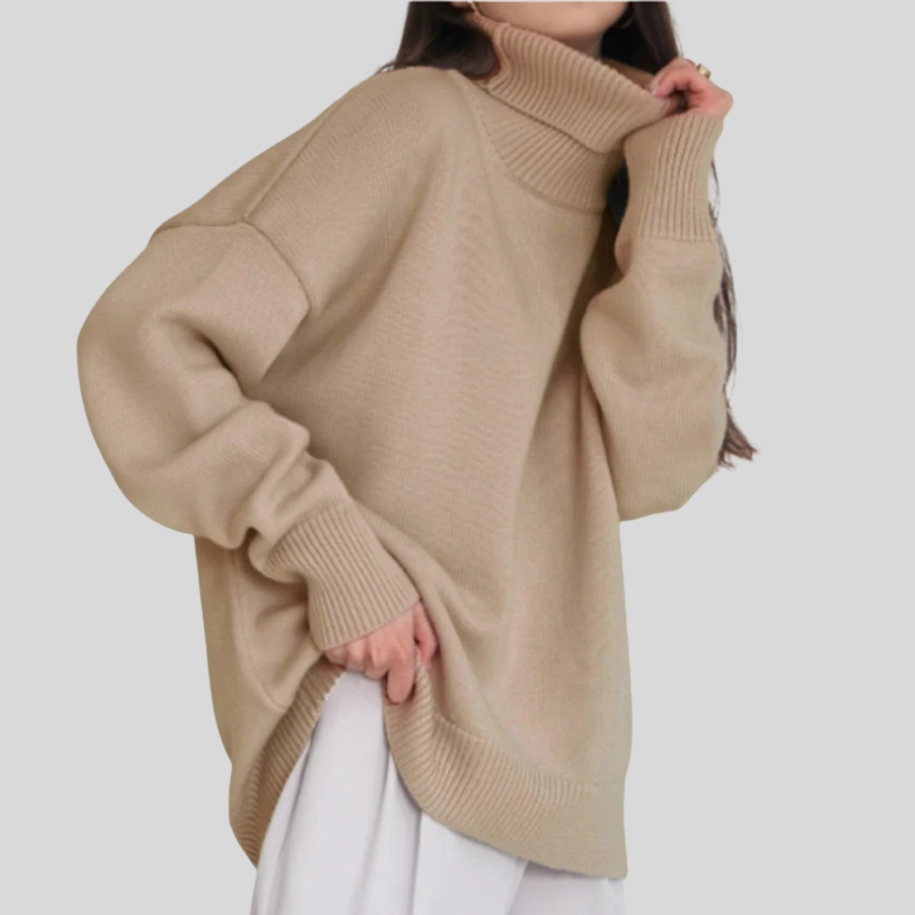 Moderner Rollkragenpullover für Damen