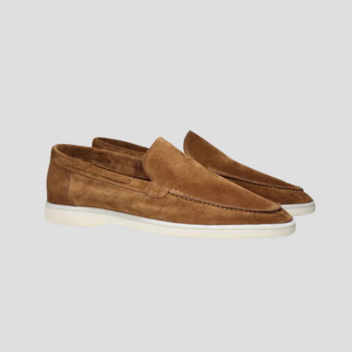 Herren-Wildleder-Slipper