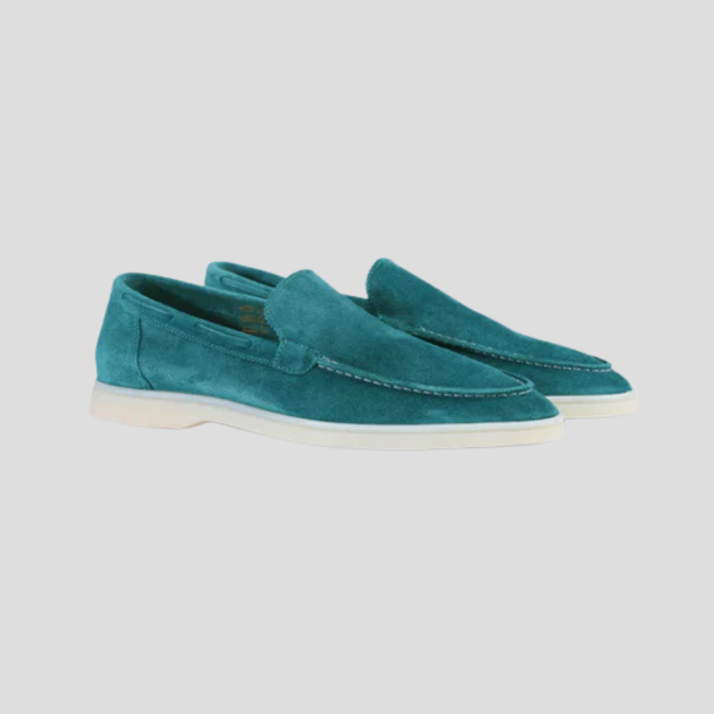 Herren-Wildleder-Slipper