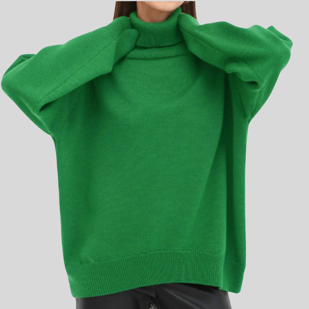 Moderner Rollkragenpullover für Damen