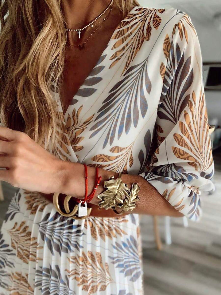 Bohème Maxikleid – Luftig & Sommerleicht