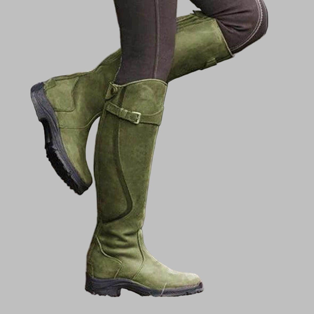 Wasserabweisende Winterreitstiefel für Damen