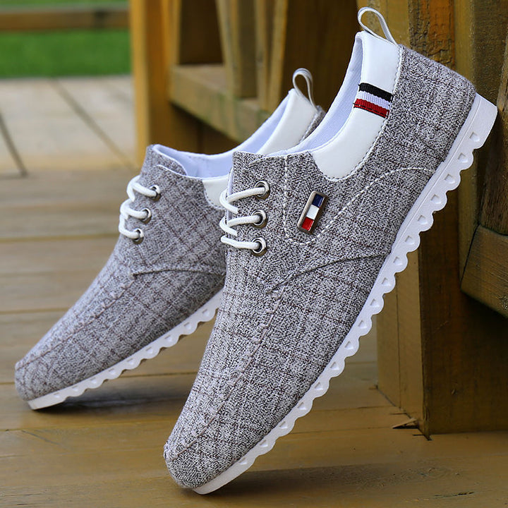 Herren Sommer-Sneaker mit Schnürverschluss