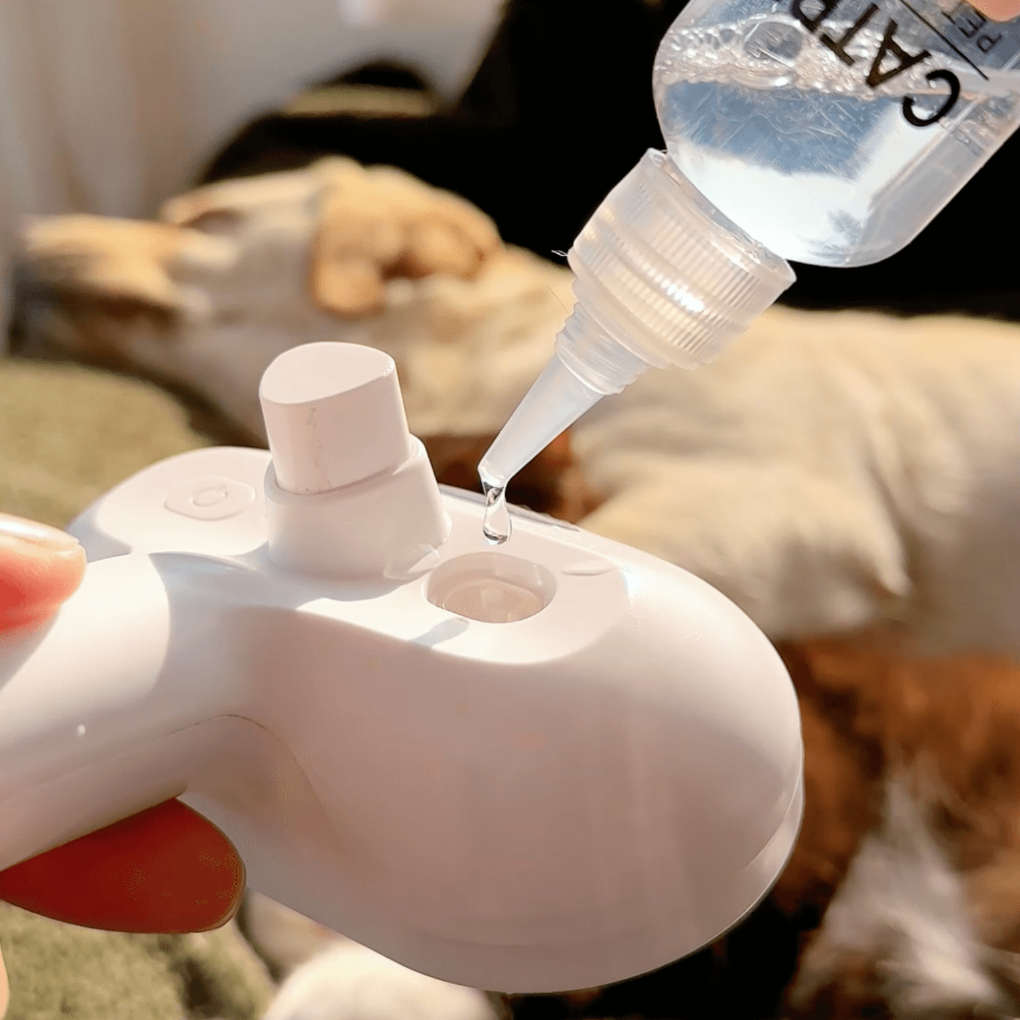 BrushPaw Dampfbürste für Hunde