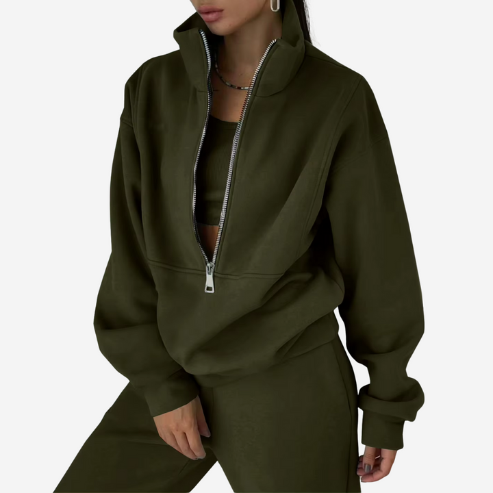 Zweiteiliger Trainingsanzug: Komfort und Stil perfekt aufeinander abgestimmt