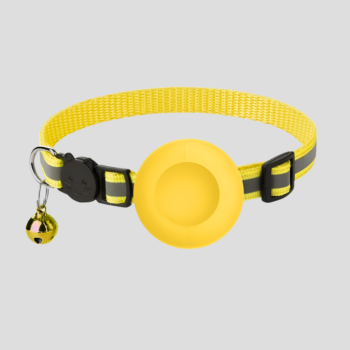 GPS-Katzenhalsband mit reflektierendem Design