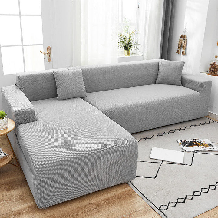 Regelbarer Sofaüberwurf mit Textur
