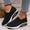 Damen Slip On Sommer Sneaker mit Texturierte Oberfläche