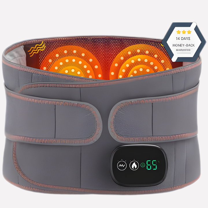 Massagegürtel mit roter Lichtwärme