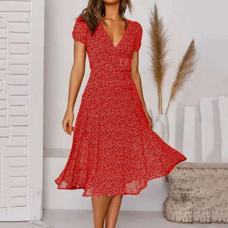 A-Linien-Sommerkleid