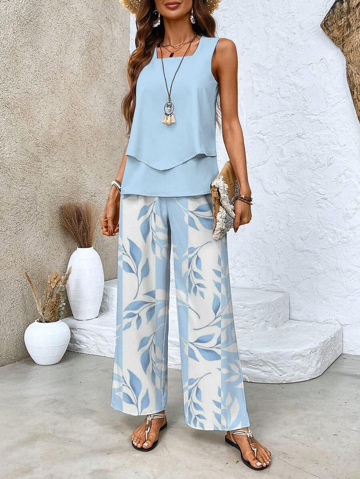 Damen Sommer-Set mit Top und Hose