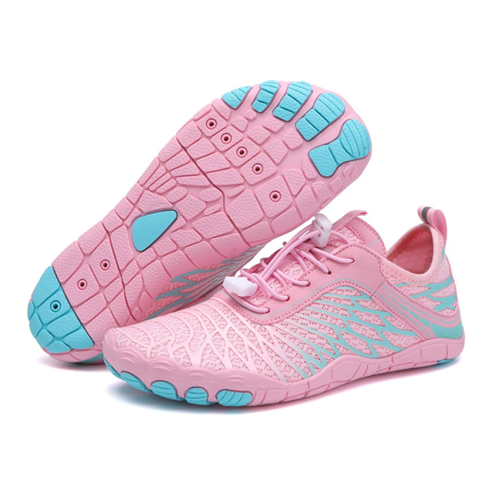 Aqua Schuhe für Wassersport mit Barfußgefühl und rutschfester Sohle