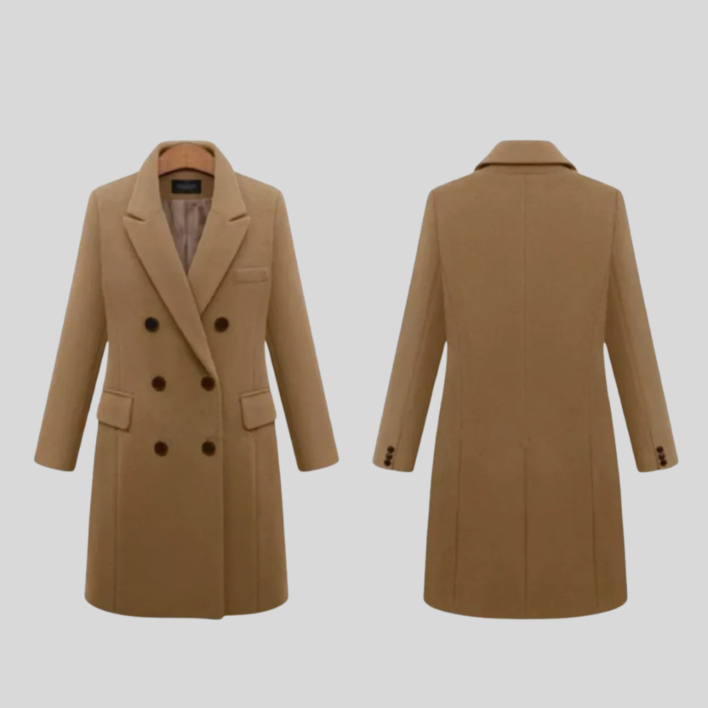 Langer Wintermantel für Damen