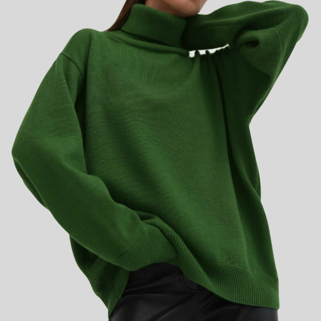 Moderner Rollkragenpullover für Damen