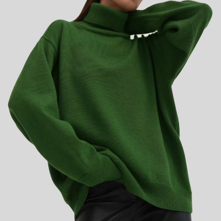 Moderner Rollkragenpullover für Damen