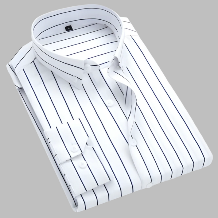 Herrenhemd aus karierter Oxford-Baumwolle