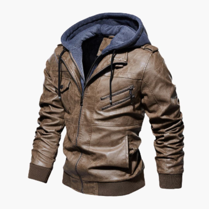 Herren Kapuzenjacke mit mehreren Taschen