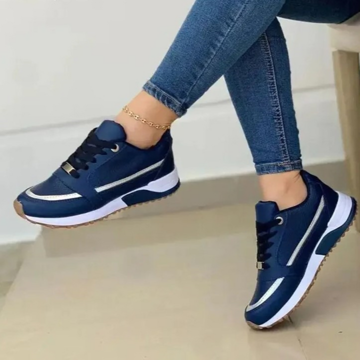Damen Low-Top Sneakers mit Schnürverschluss
