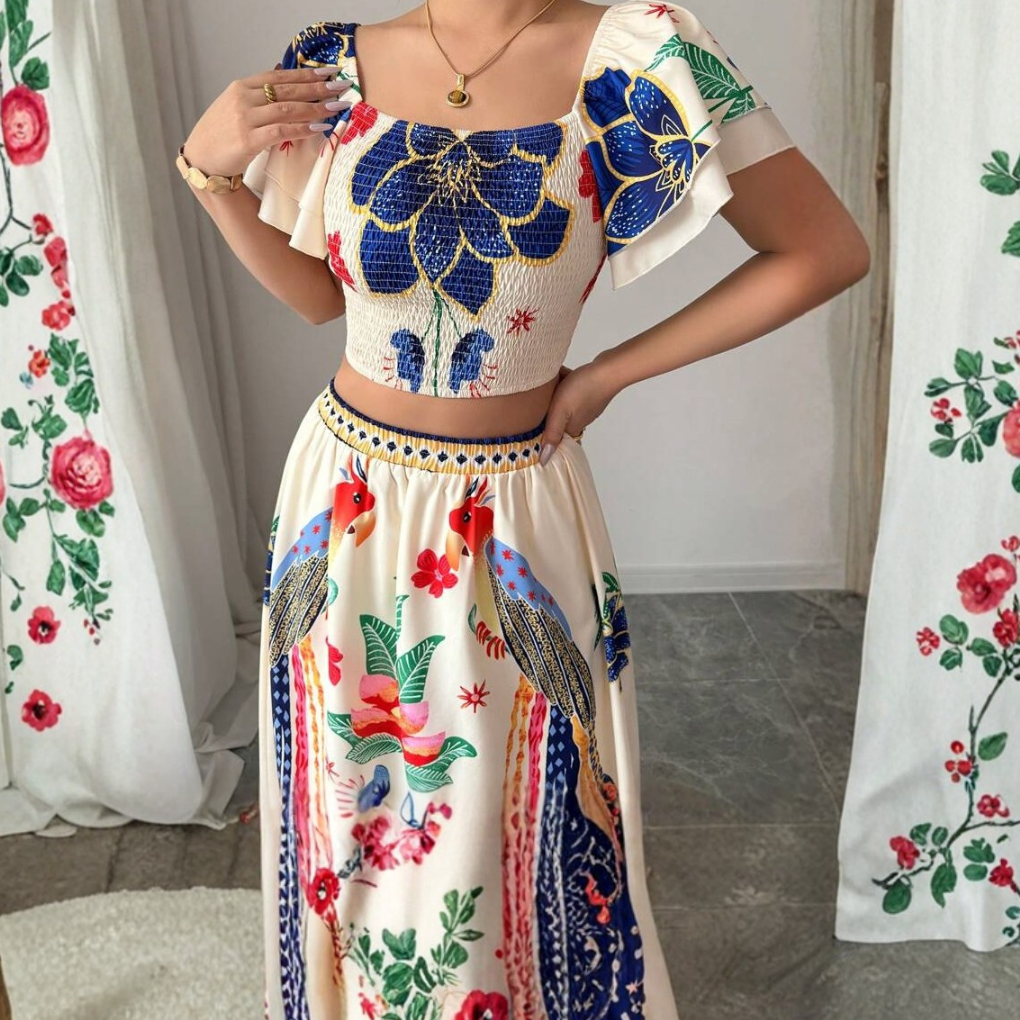 Damen Mode Urlaub Set