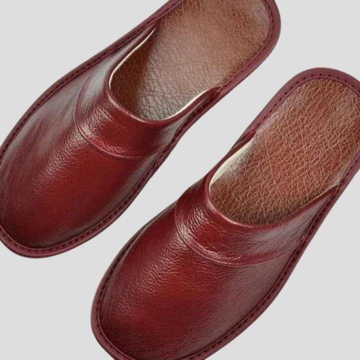 Lederslipper für Herren