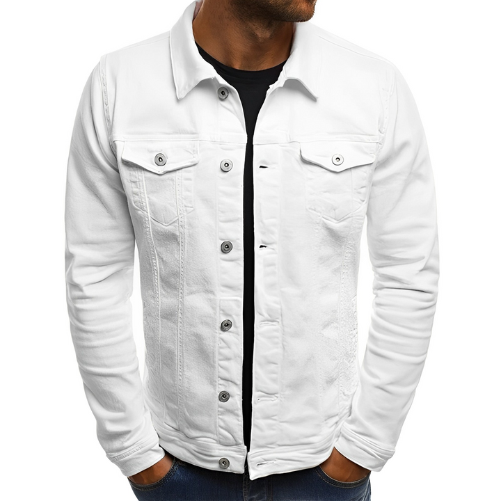 Sommerjacke aus Denim für Herren