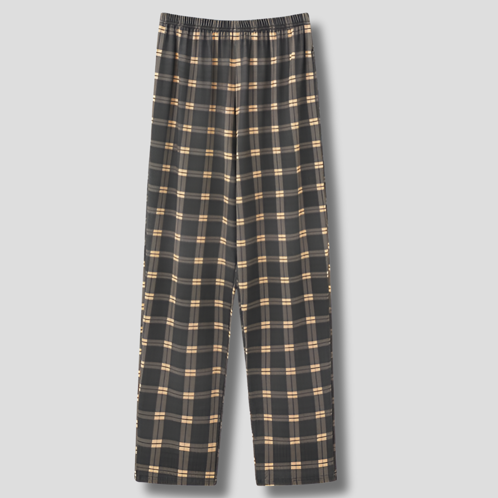 3er-Pack Flanell-Pyjama-Hosen für Herren