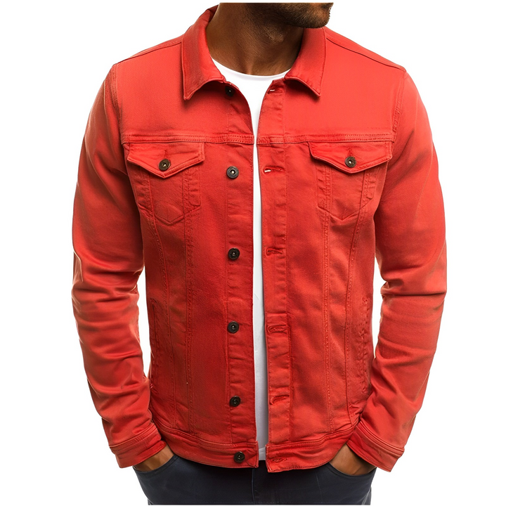 Sommerjacke aus Denim für Herren