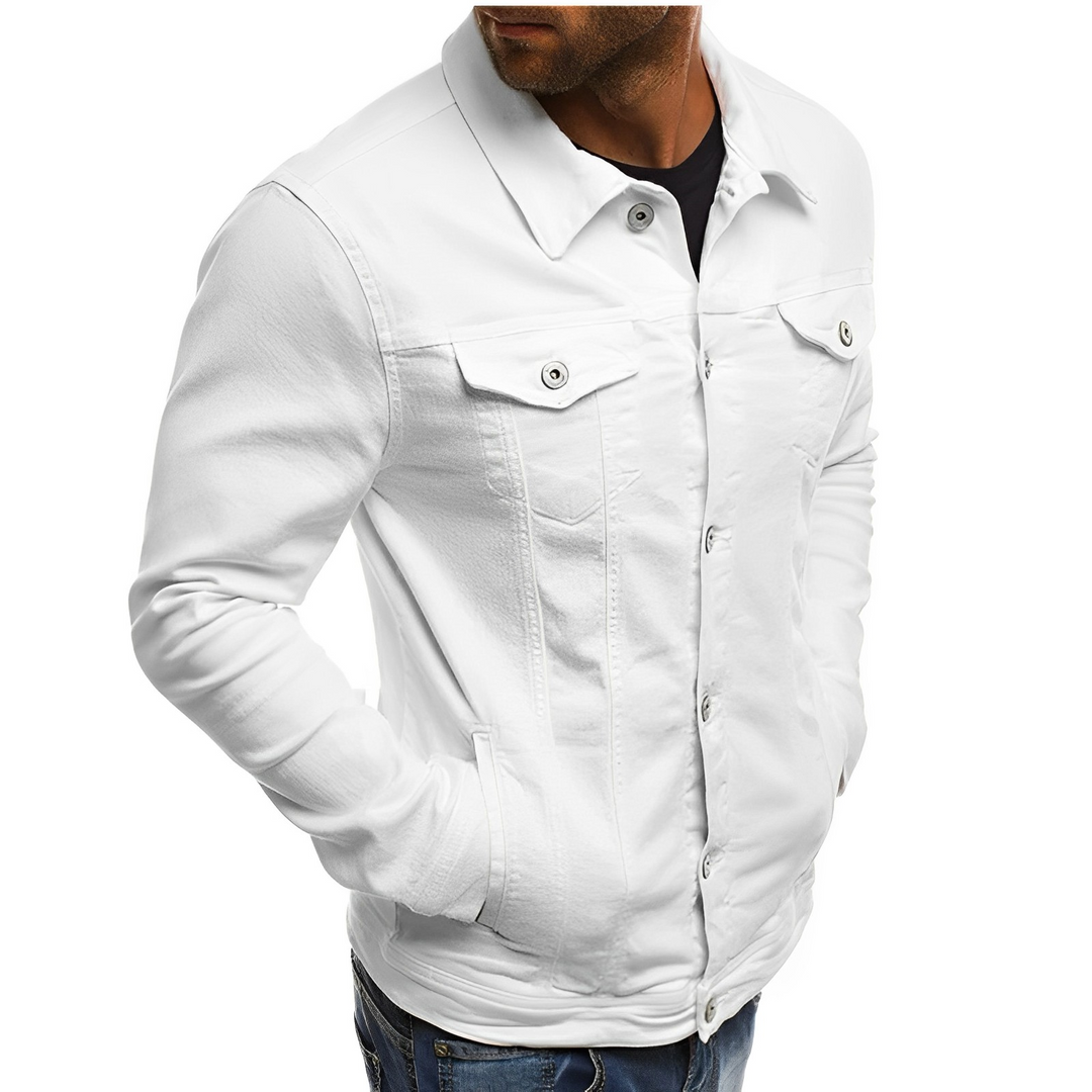 Sommerjacke aus Denim für Herren