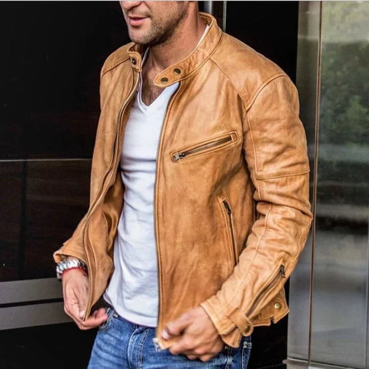 Jeecey Kunstlederjacke  Zeitloser Stil für Alltag und Freizeit