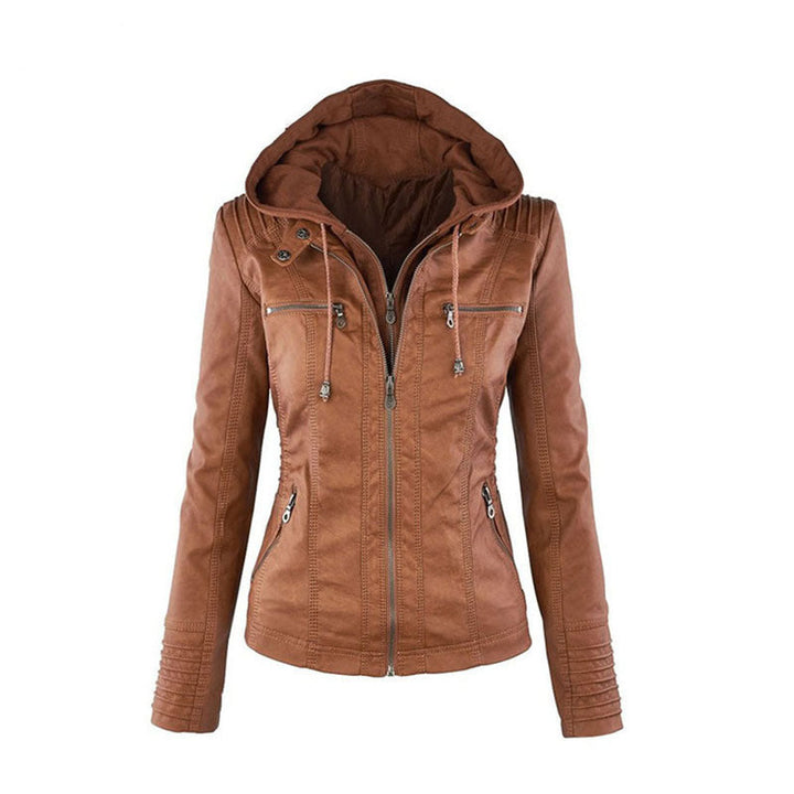 Sommerjacke aus Leder für Damen