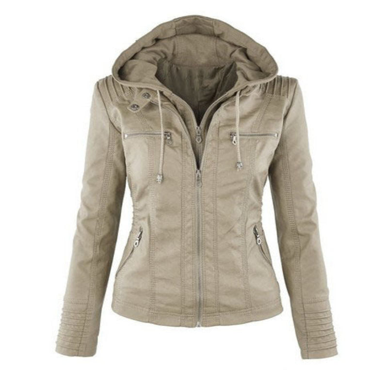 Sommerjacke aus Leder für Damen