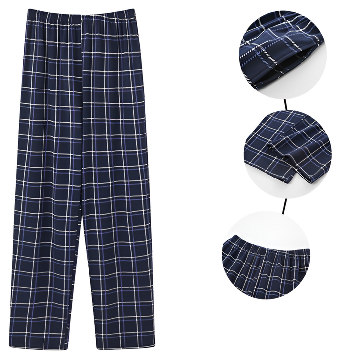 3er-Pack Flanell-Pyjama-Hosen für Herren