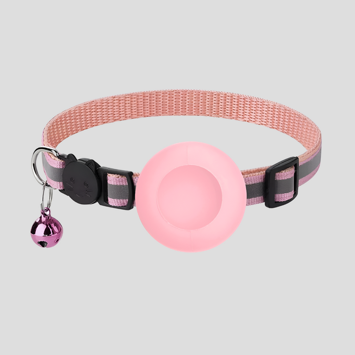 GPS-Katzenhalsband mit reflektierendem Design