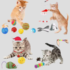 Katzen-Spielzeug-Adventskalender 24-Tage-Interaktives Countdown-Set
