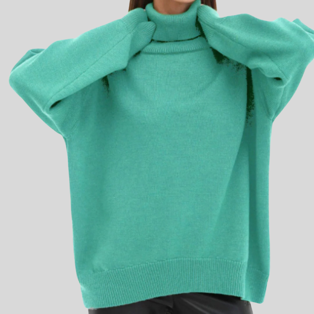 Moderner Rollkragenpullover für Damen