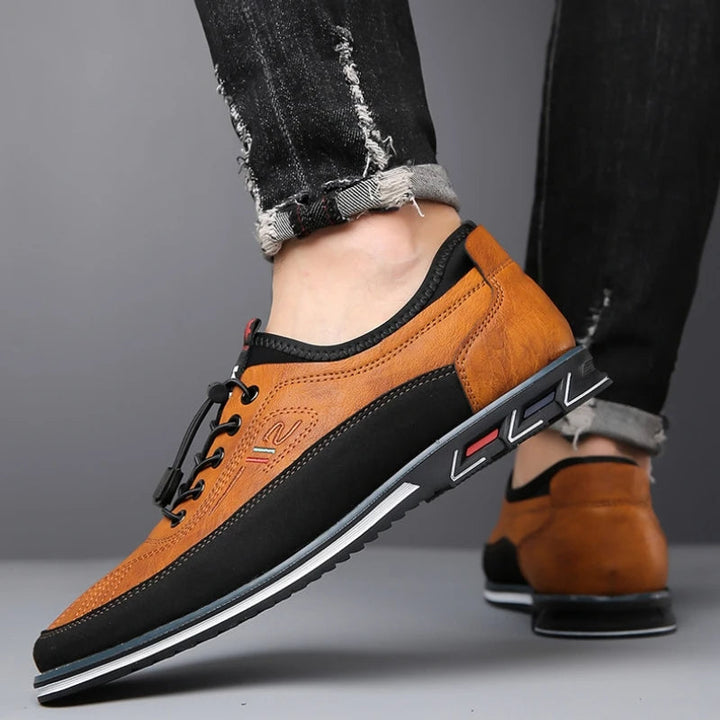Herren-Schuhe mit Schnell-Schnürsystem