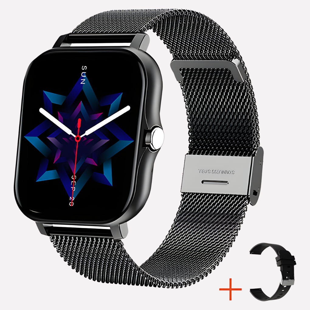 Smartwatch mit GPS und Sturzerkennung für tägliche Sicherheit