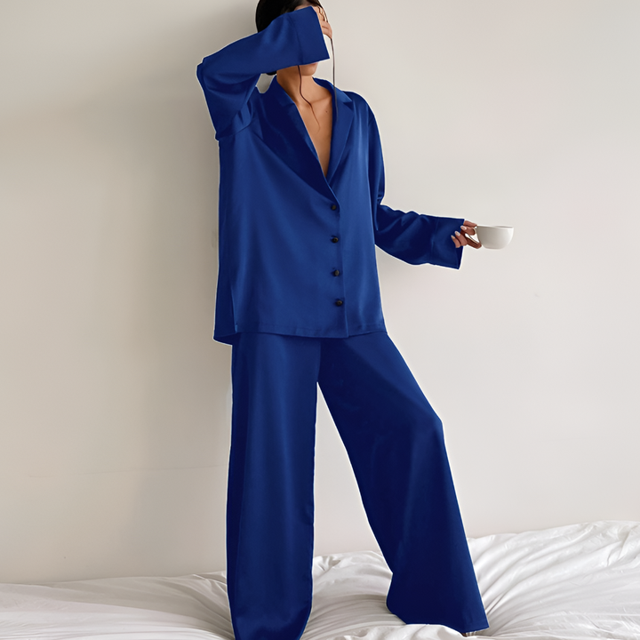 Satin-Loungewear-Set für Damen