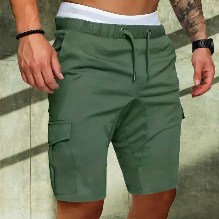 Herren-Cargo-Shorts