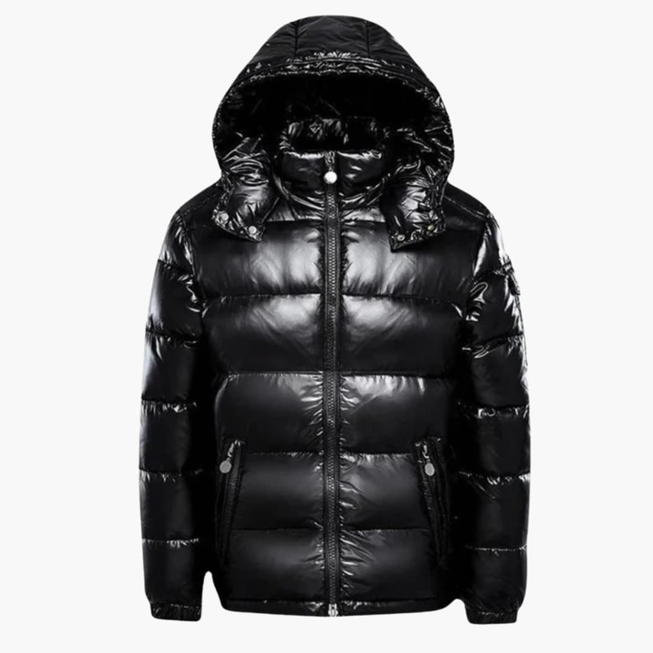 Unisex Pufferjacke mit Kapuze Sale-Preis