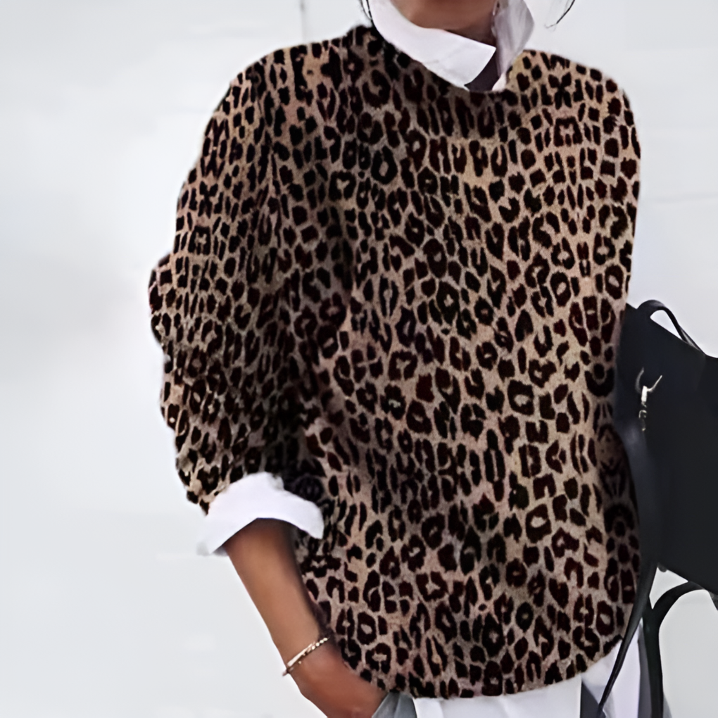 Warmer und stilvoller Damenpullover