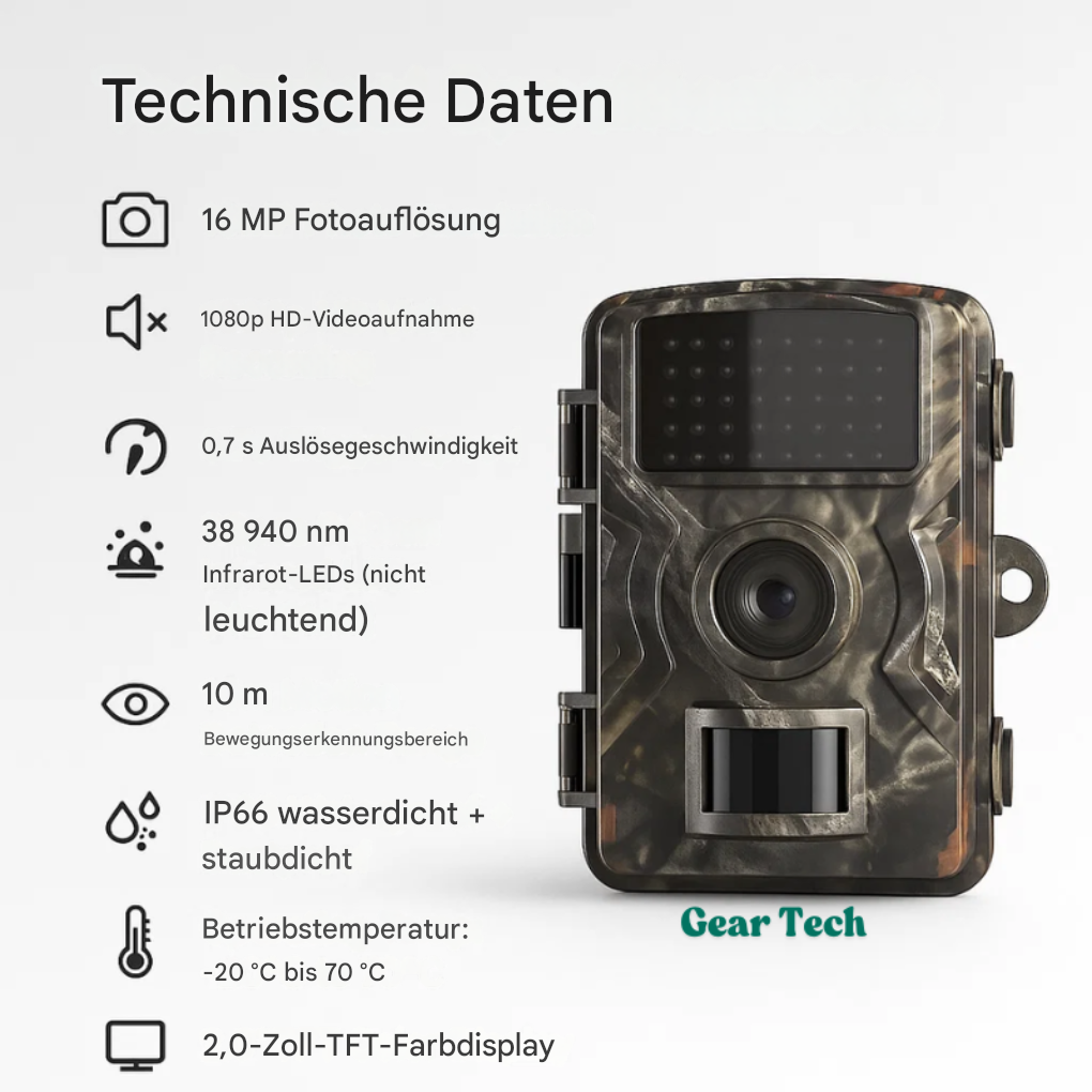 Nachtsicht-Wildtierkamera